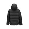 Skechers Comfort Sports Series FW24 Solid Color Hooded Warm Short Down Jacket Men Outerwear Black P424M016-0018