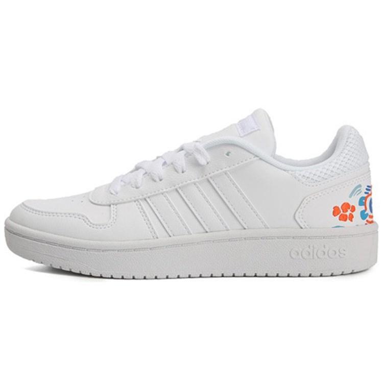 (WMNS) adidas Hoops 2.0 Embroidered  White  Women s EE5823 EU 39⅓