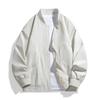 Giacca Bomber da Uomo Stile Coreano con Collo Rialzato – Casuale e Versatile per Primavera e Autunno
