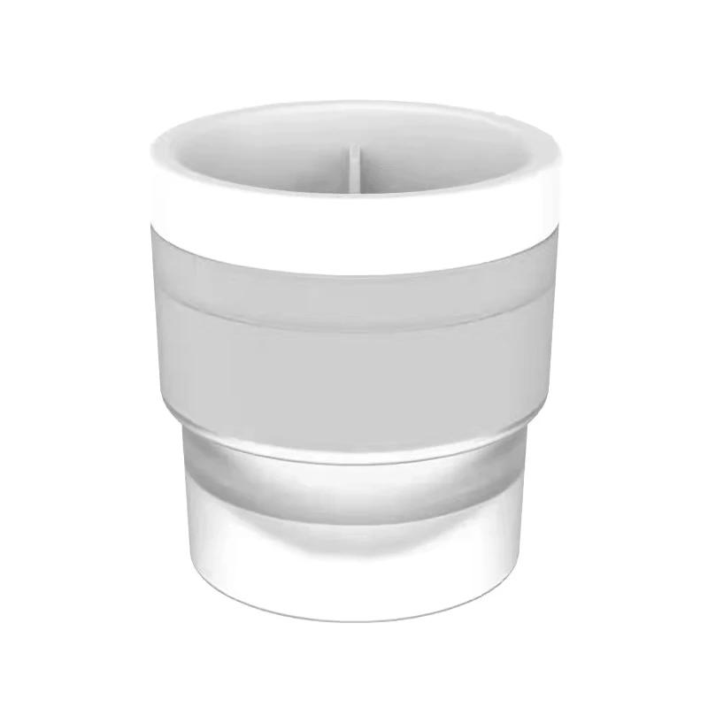 Silicone Round Ice Hockey Mold Maker Large Spherical Ice Cube Ice Tray Grinder Suitable For Bar Home Kitchen Supplies