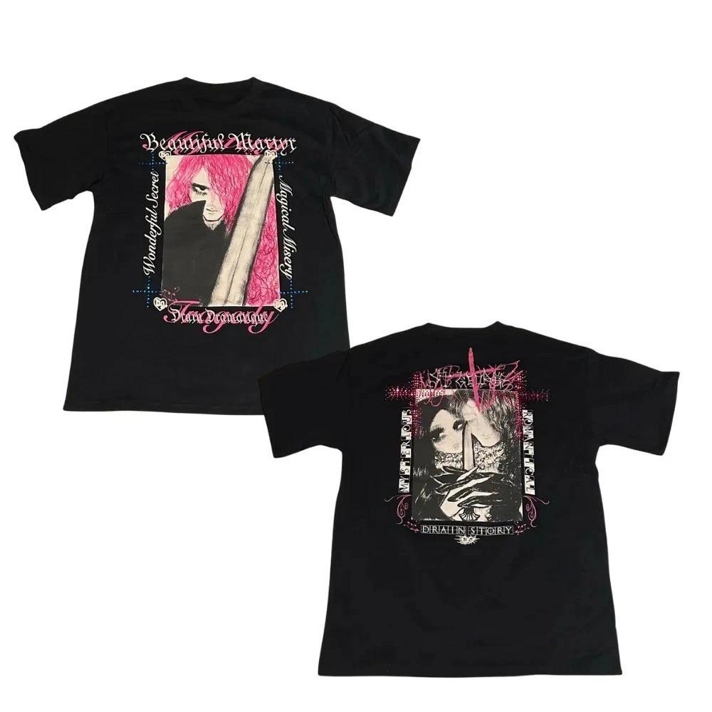 

Футболка Drain Gang Bladee Martyr Tour Репринт XL