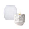 Silicone Mould for Candle Making and Resin Art Castles Storage Cup Crafting Nordic Designs Home Decoration Daily Use