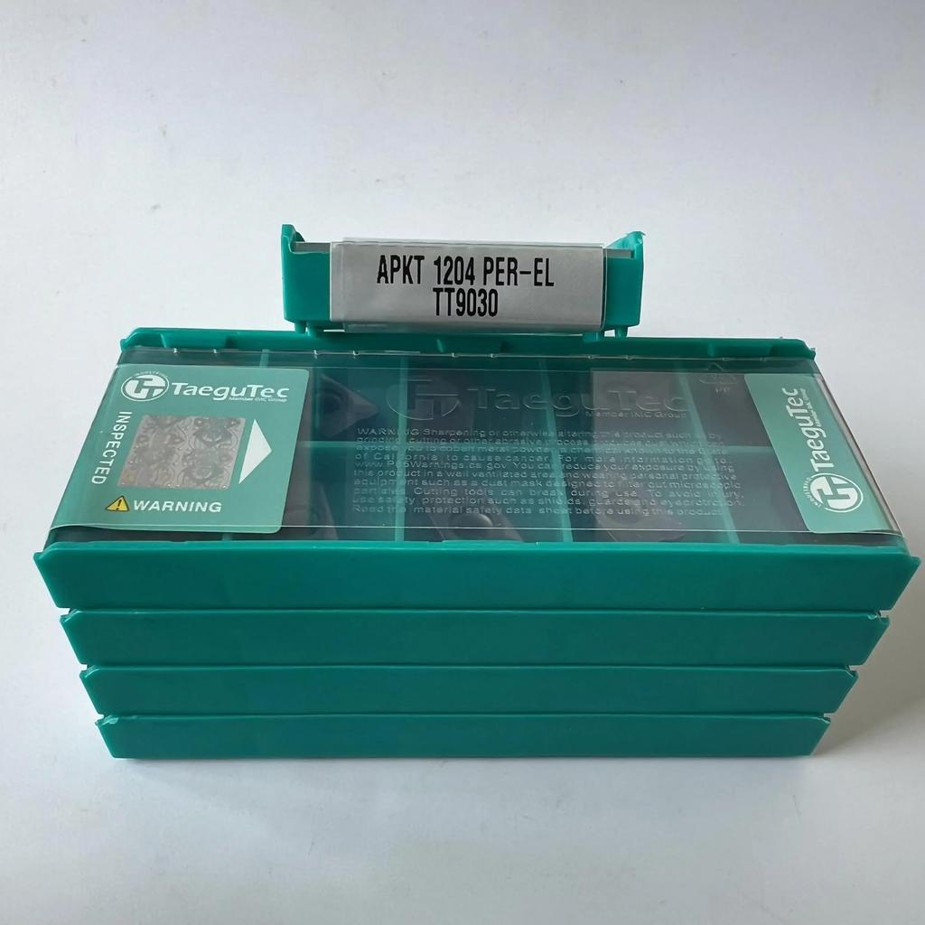 TaeguTec / APKT1204PER-EL TT9030  /Original genuine CNC alloy blade 10 PCS