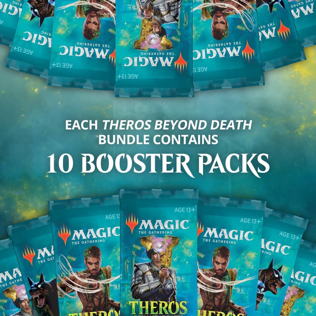 Magic: The Gathering Theros Beyond Death Bundle | 10 Booster Packs (150 Cards) | Factory Sealed
