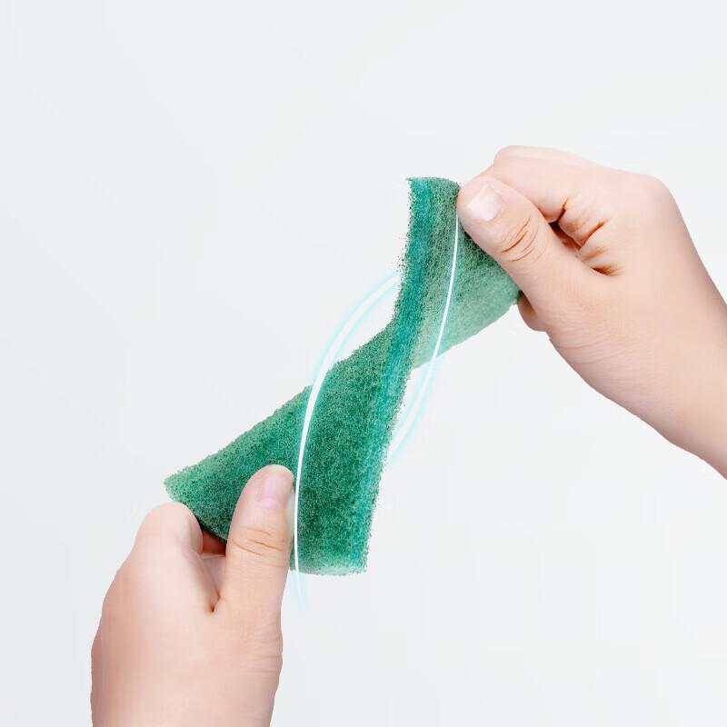 CHAHUA Double-Sided Dishwashing Sponge Scouring Pad