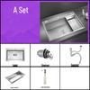 TLXT 304 Stainless Steel Under-Counter Kitchen Sink Set