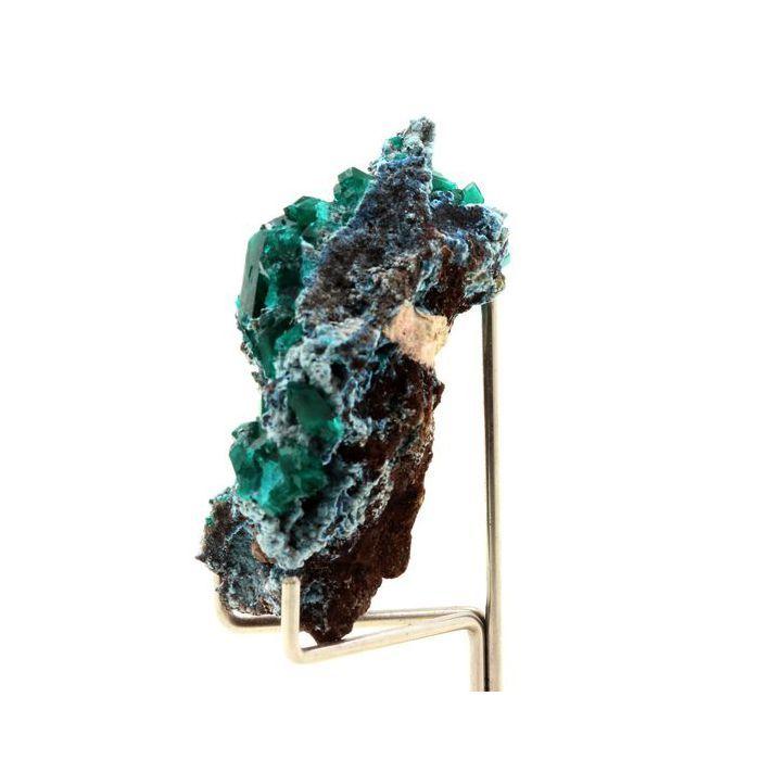 Pierres et Minéraux. Dioptase. 83.5 ct. Pimbi hill, Mindouli, Congo.