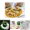 Multifunctional Circular Kitchen Knife With Stainless Steel Blade For Cutting Vegetables Pizza Cake