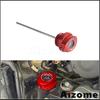 Aluminum Oil Dipstick W/ Temperature Gauge Motorcycle Oil Plug Temp Gauge For Harley Touring Road Street Glide FLHXSE FLTRXSE