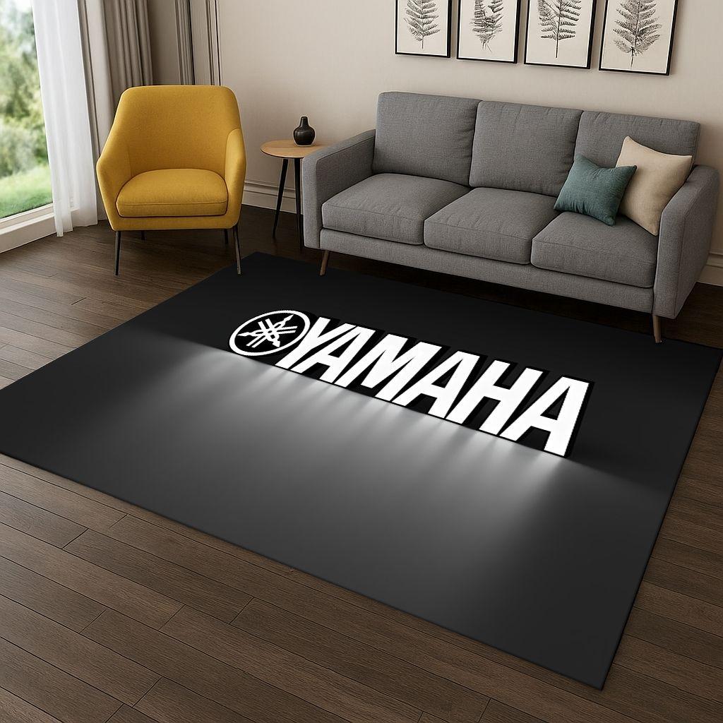 

Класичний килим-килимок з логотипом Y-Yamaha для спальні, вітальні, дивана, килимок для дверей, домашній декор, килимок для дитячої ігрової зони, нековзкий, різдвяний подарунок 80x120cm