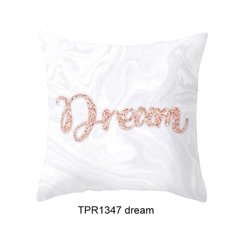 Simple Geometric Style Pillowcase Living Room Office Home Pillowcase Car Ornaments