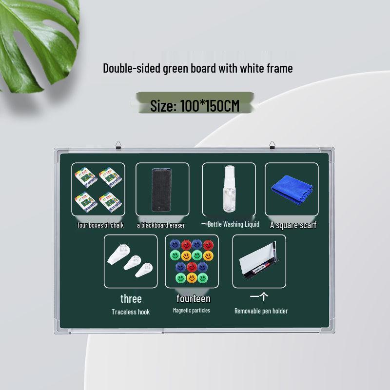 Children's Erasable Magnetic Blackboard for Home, Teaching, and Office Use