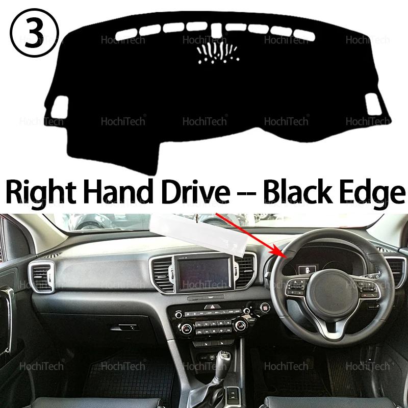 Für KIA Sportage QL 2016-2021 Auto Armaturenbrett Abdeckung Dash Matte Board Pad Teppich Dashmat Anti-UV Matten Linkslenker Rechtslenker
