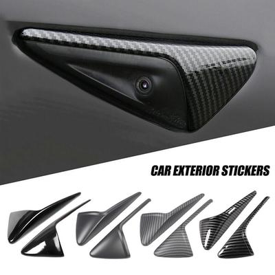 Car Side Camera Protection Cover for Tesla  Highland 2024 Car Turn Signal Trim Cover Wing Fender Sticker Car Accessories