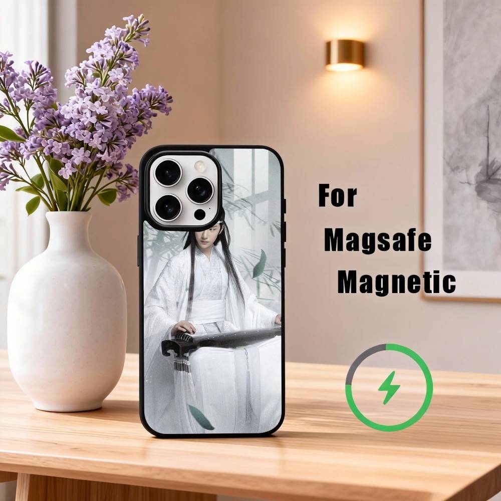 W-Wang Yibo The U-Untamed Phone Case For iPhone17,16,15,14,13,12,11 Plus,Pro Max Magnetic For Magsafe Wireless Charging
