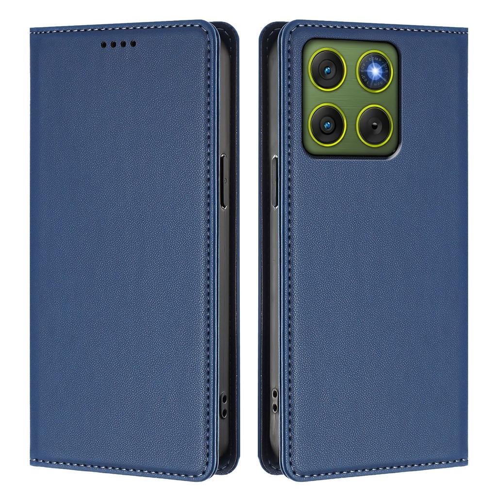 For Motorola Edge 70 5G Leather Wallet Case Magnetic Closure RFID Blocking Phone Cover