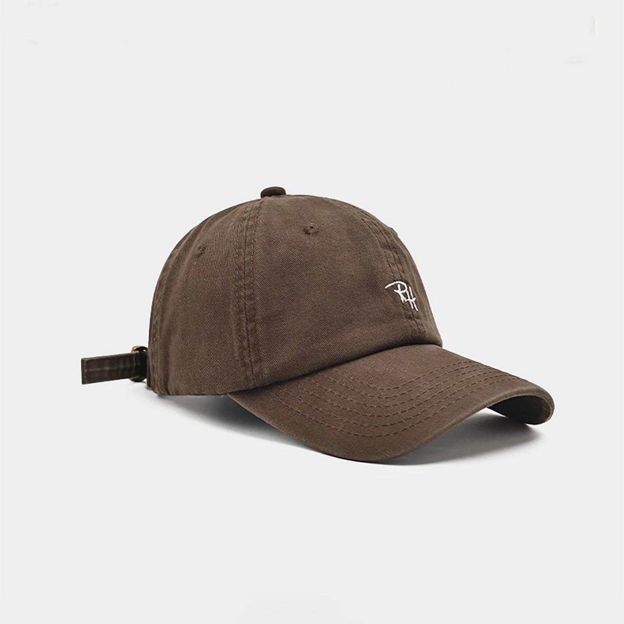

New Cotton Embroidery Letters Baseball Cap For Women Men Solid Color Adjustable Sunshade Hat Outdoor Hip Hop Sports Peaked Caps Adjustable