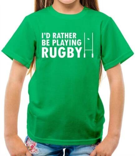 I d rather play rugby kids shirt - league - union - six nations 120