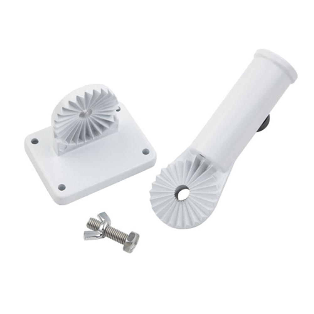 Portable Adhesive Flag Bracket Wall Mount Holder Adjustable Aluminum Alloy Wall Mounting Flag Holder Angle Flag Base