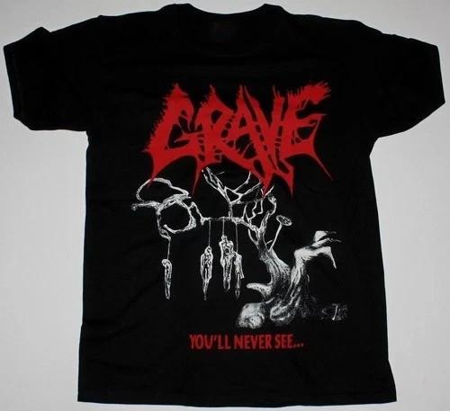 Редкая Черная Могила Размер SML 2345XL Унисекс Футболка Унисекс Футболка S