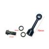 Universal M10*1.25 Aluminium Alloy Stainless SteelMotorcycle Brake Fluid Hose Extension Bracket Accessory For Honda Yamaha Suzuk