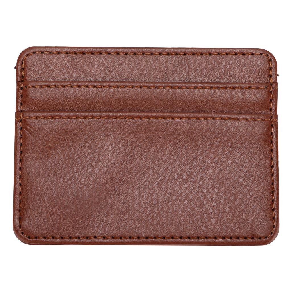 Card Wallet Practical PU Protective Sleeve Credit Card Holder for Man Woman