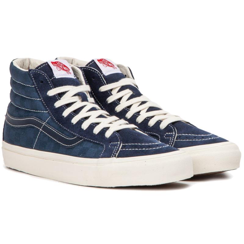 Vans SK8 Hi LX Tonal Checkerboard Sneakers VN0003T0U9Z