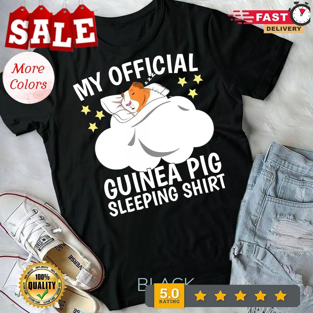 2025/Official Sleeping Shirt Sleep Pajama Naps PJ Guinea Pig - Unisex Form T-Shi Unisex T-Shirt XL