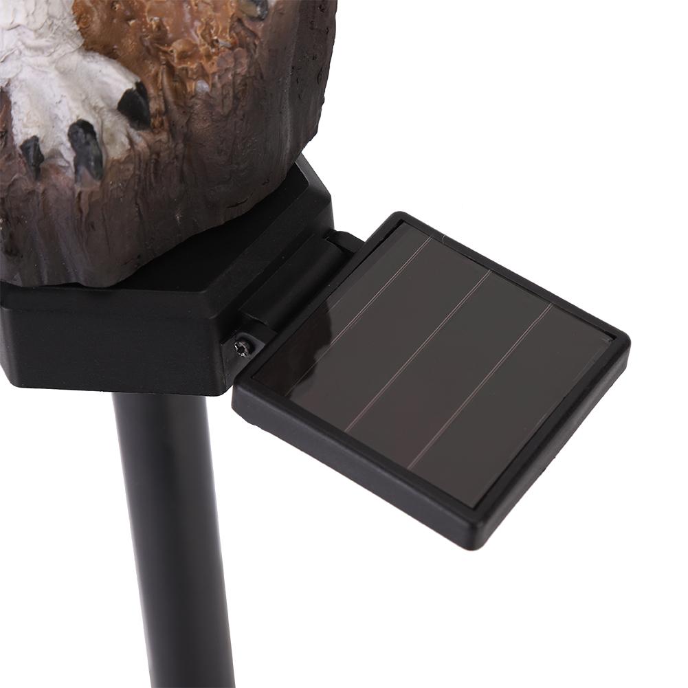 Owl     Lawn Ornament Waterproof Outdoor Yard Garden Lamp Decor