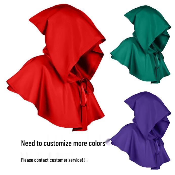 Popular Halloween Monk Grim Reaper Cloak with Hood - Adult Medieval Costume
