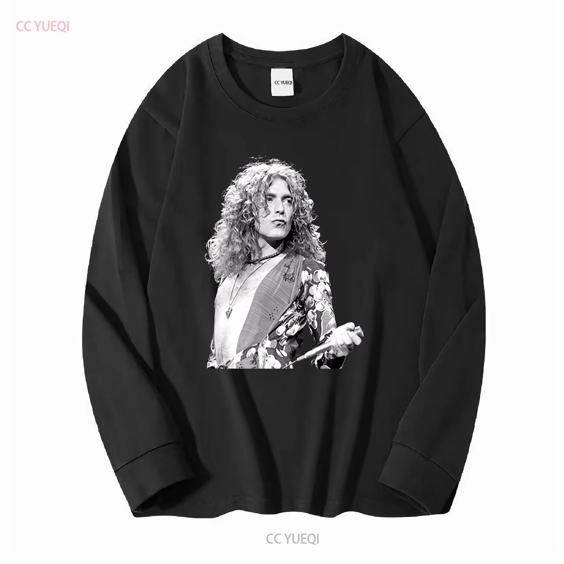 BenberFashion Robert Plant T-shirt Rocklegende Vintage Trendy S 5XL vintage Gewassen Veelzijdig herenmode Zachte designer kleding Stijlvol XL