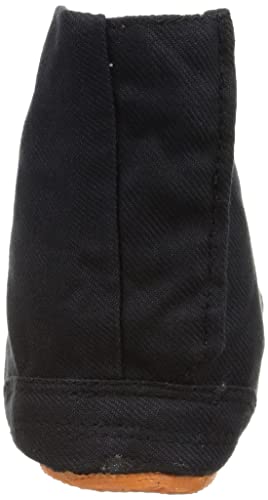 Rikio Festival Tabi Cushion Attached, 5-Piece Kohaze, Black, 22.5cm, HL5SP