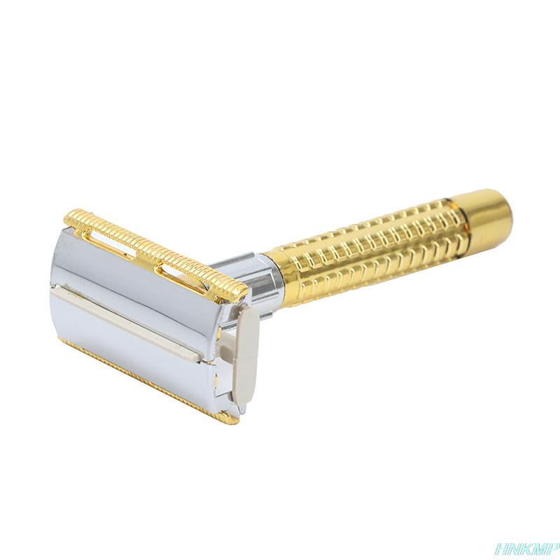 Retro Safety Razor Box Handle Razor Shaving Tool Shaving Tool Men's Facial Razor Safety Razor Blade Box