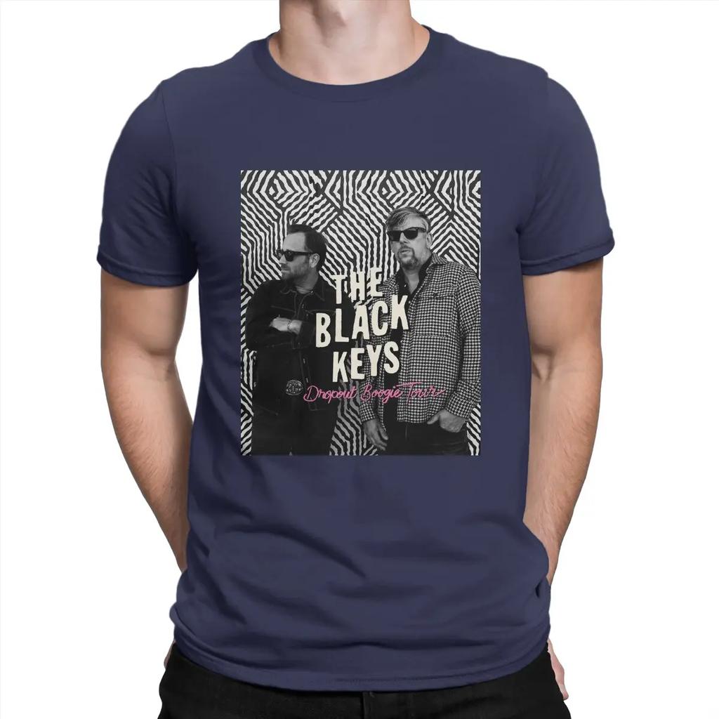 The Black Keys Creative TShirt for Member Round Neck Basic T Shirt Personalize Birthday Gifts OutdoorWear Unisex
