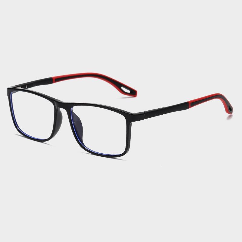 

Trendy Sports Style Anti Blue Light Glasses Fashionable Ultra Light Men s and Women s Flat Lens High-definition Goggles