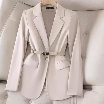 Women's Autumn and Winter Style Blazers, High-end Formal Wear Temperament, High-end Blazers Have Texture