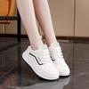 Platform-soled fashion versatile little white shoes women's 2025 spring new Korean version low-top casual sports board shoes HXX-H138