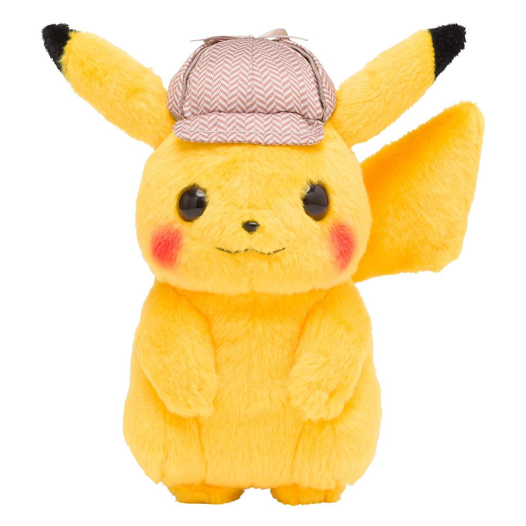 POKEMON Center Original Plush Toy Movie Pikachu 21 X X 11 X W X "Detective Pikachu" 17.5 (H D Cm)