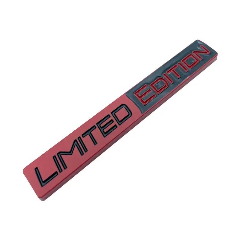 3D Limited Edition Metal Aluminium Adhesive Emblem Rear Trunk Badge Fender Sticker Body Decal Car Emblem