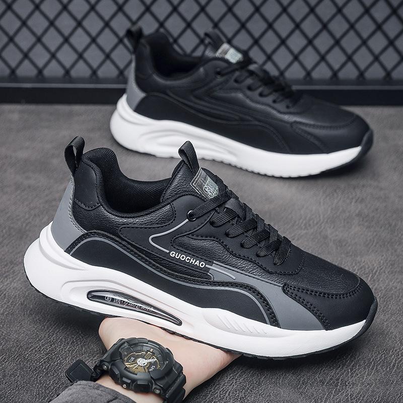 Casual shoes men's autumn and winter versatile new men's trend sports running shoes Korean version versatile deodorant student men's shoes