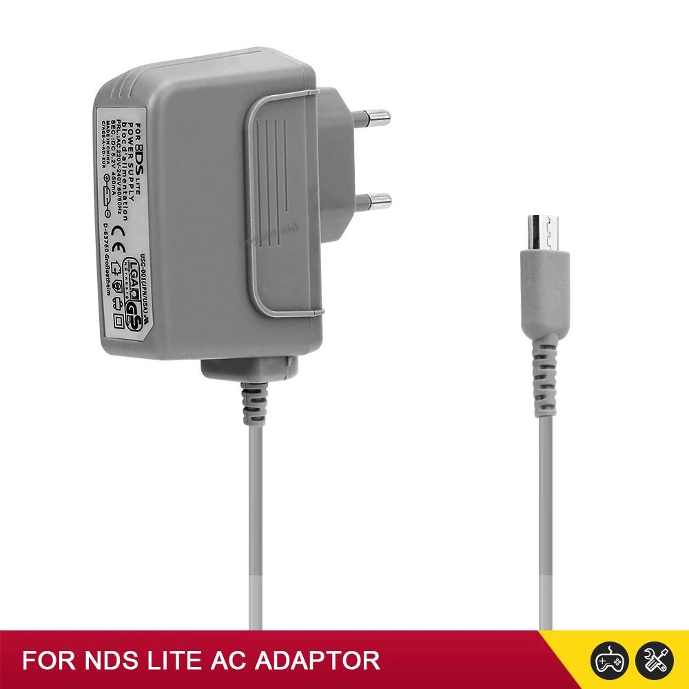 EU US PLUG AC Power Supply Charger Adapter for NDSLite Wall Home Travel Charger AC Power Adapter for NDS Lite