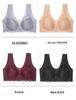 European Lace Front Buckle Plus Size Wireless Push-up Camisole Bra – Sexy Seamless with Beautiful Back Design