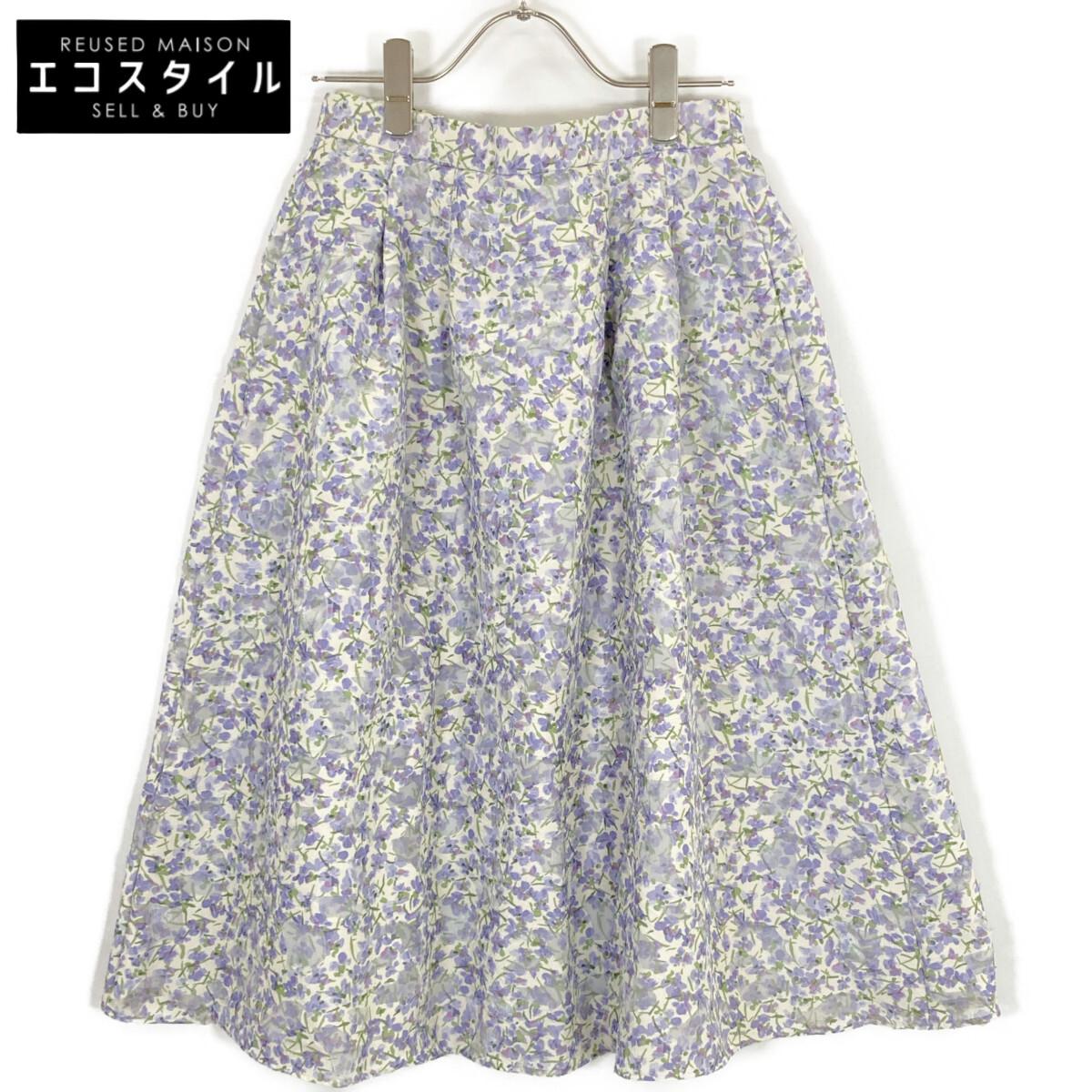 

TOCCA Purple washable FLEURETTE skirt skirt 0 purpleUsed