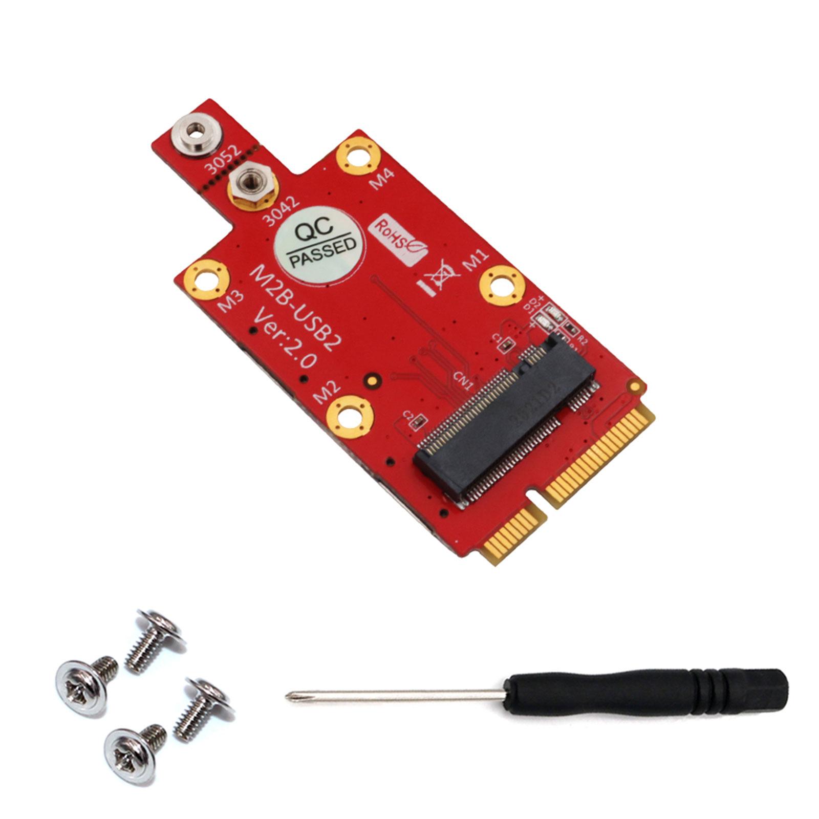

Переходник-адаптер M.2 для ключа B в Mini PCI-E с двойной SIM-картой NANO Sl