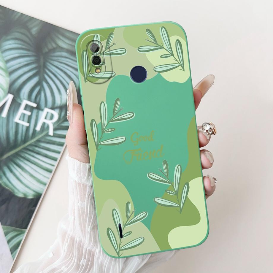 Moon Night Gothic Style Phone Case For Itel P33 Plus P33+ Back Cover Soft Silicone Bumper Coque ITELP33 P 33 Capa