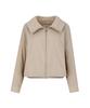 Soup Big Collar Zip-Up Jacket (Oa3Ujt1)