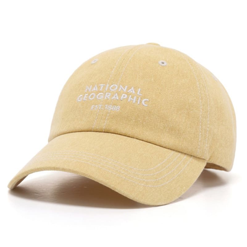 

NATIONAL GEOGRAPHIC N243AHA510 Stitch Washed Ball Cap MUSTARD MUSTARD