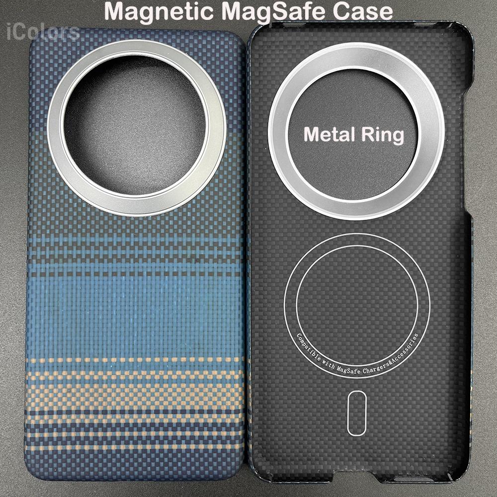 For Huawei Mate 70 Pro /70 Genuine Carbon Fiber Case Ultra Thin Aramid Fiber Case Lightweight Magnetic Cover Durable Sturdy