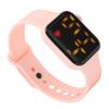 Heart Rate Blood Pressure Monitor Watch Luminous Electronic Watch Sleep MonitorWatch Pink