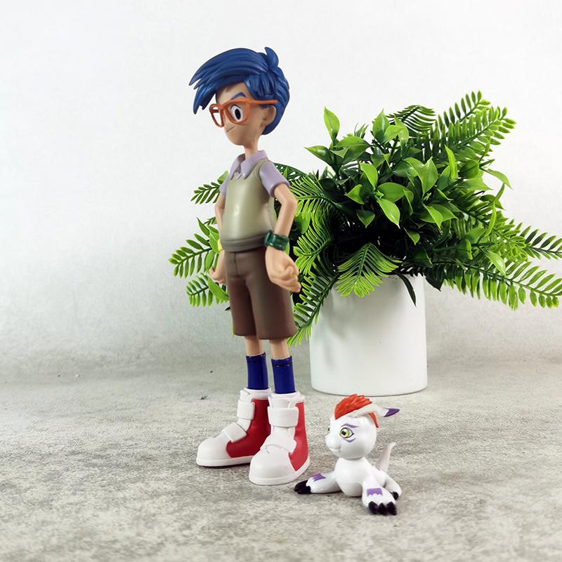 Anime Digimon Adventure Kido Jo Figure Gabumon Action Figures Pvc Statue Collection Model Toys Gifts